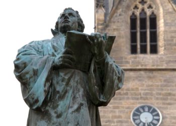 Martin Luther aus Bronze