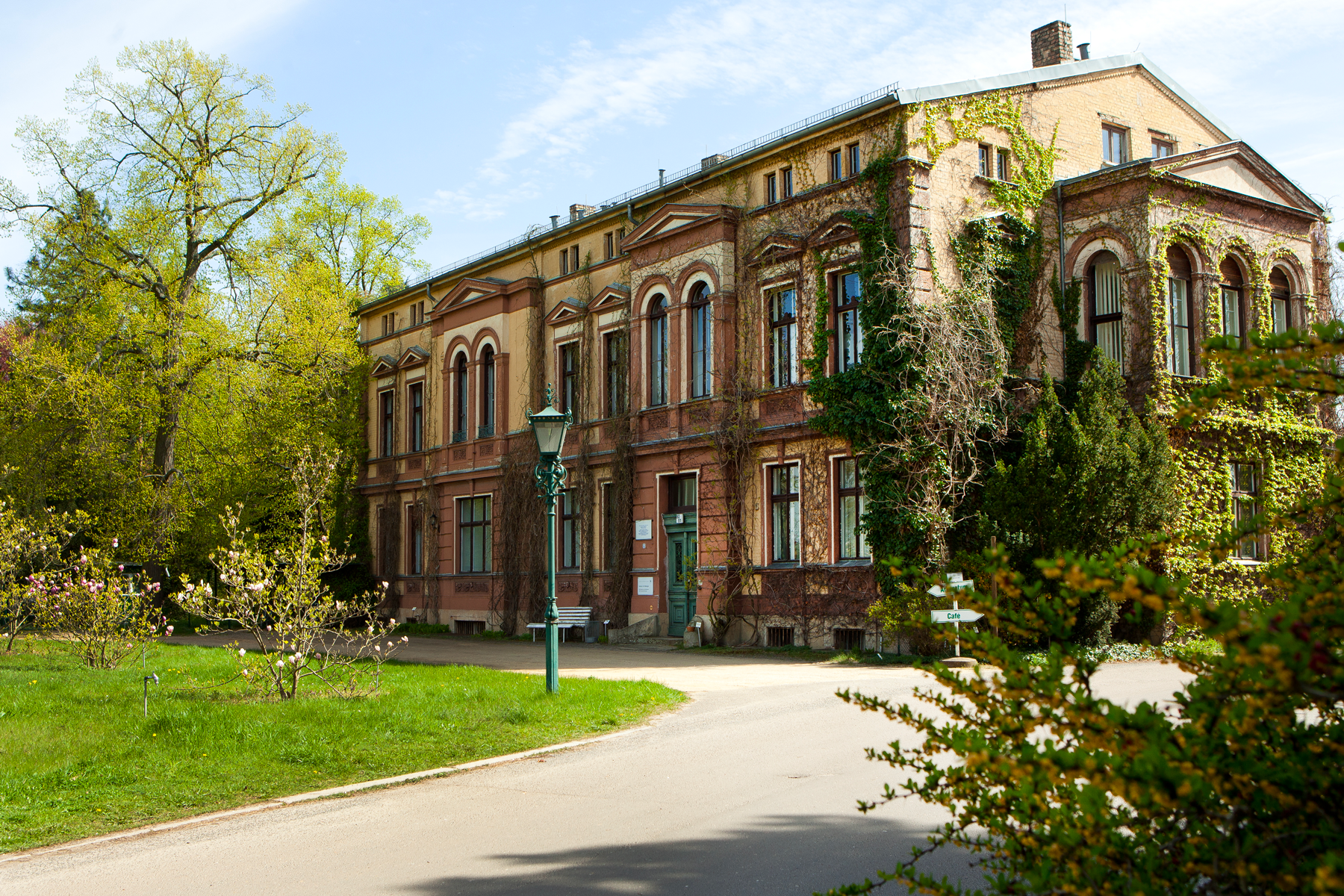 Späth’sche Baumschulen: Historisches Herrenhaus von 1874