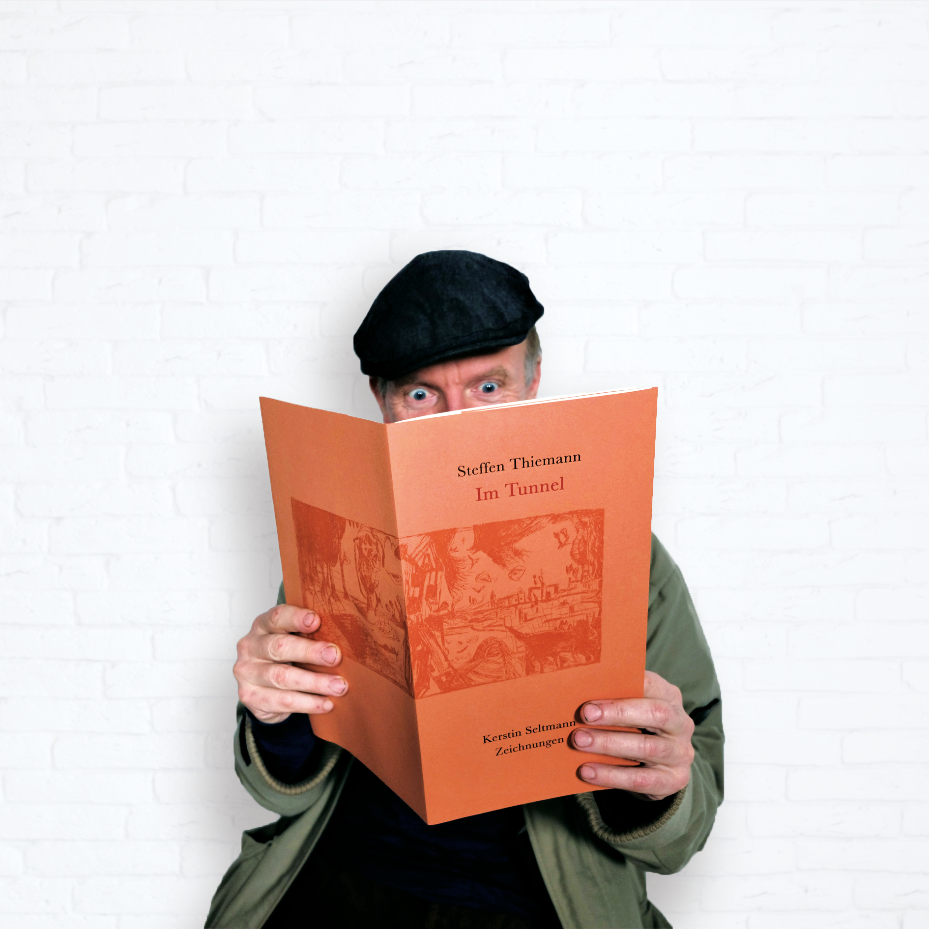 Steffen Thiemann liest aus dem Künstlerheft „Im Tunnel“