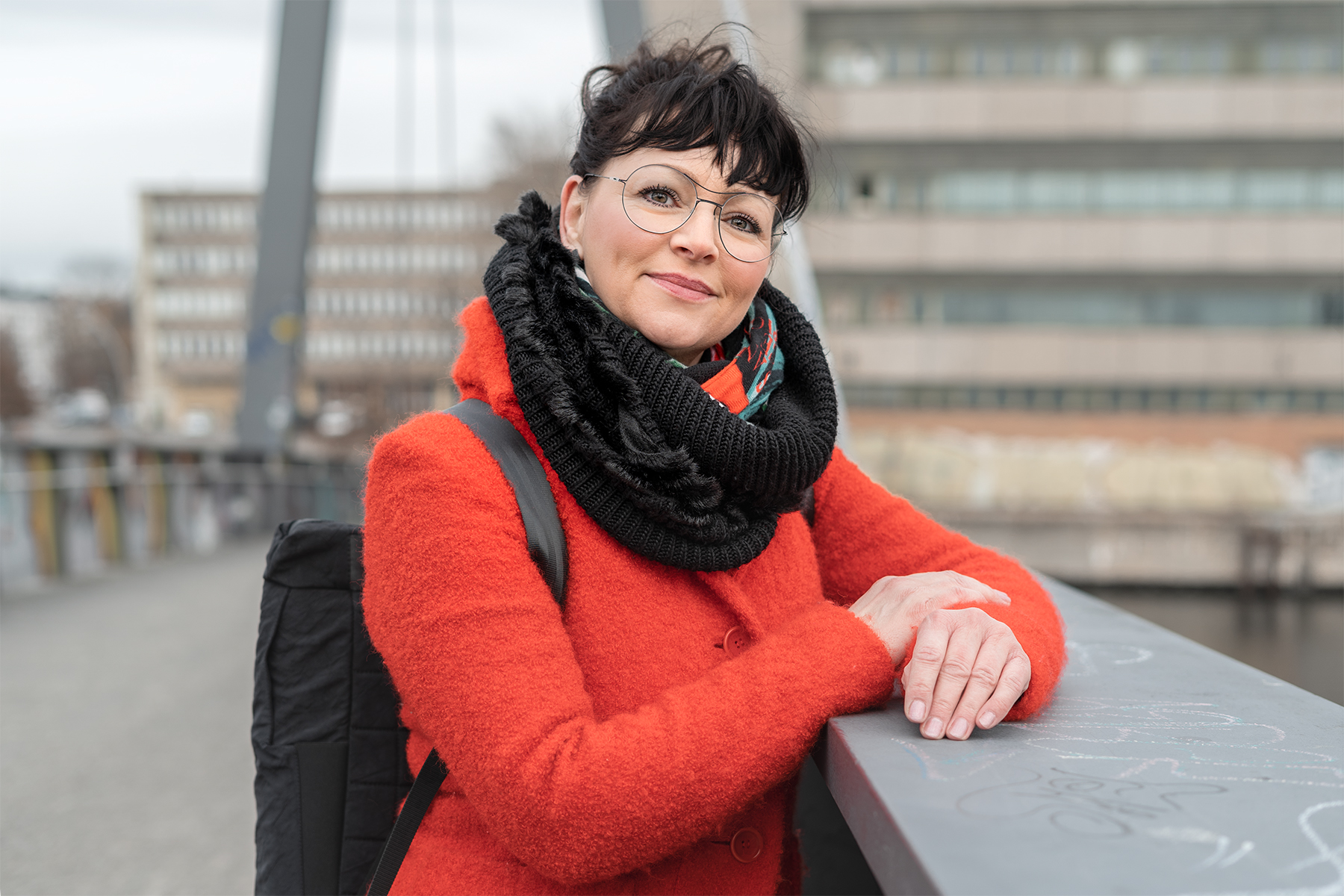 Ramona Schäfer, Inhaberin des Brillengeschäfts „einsehbar“ in Schöneweide