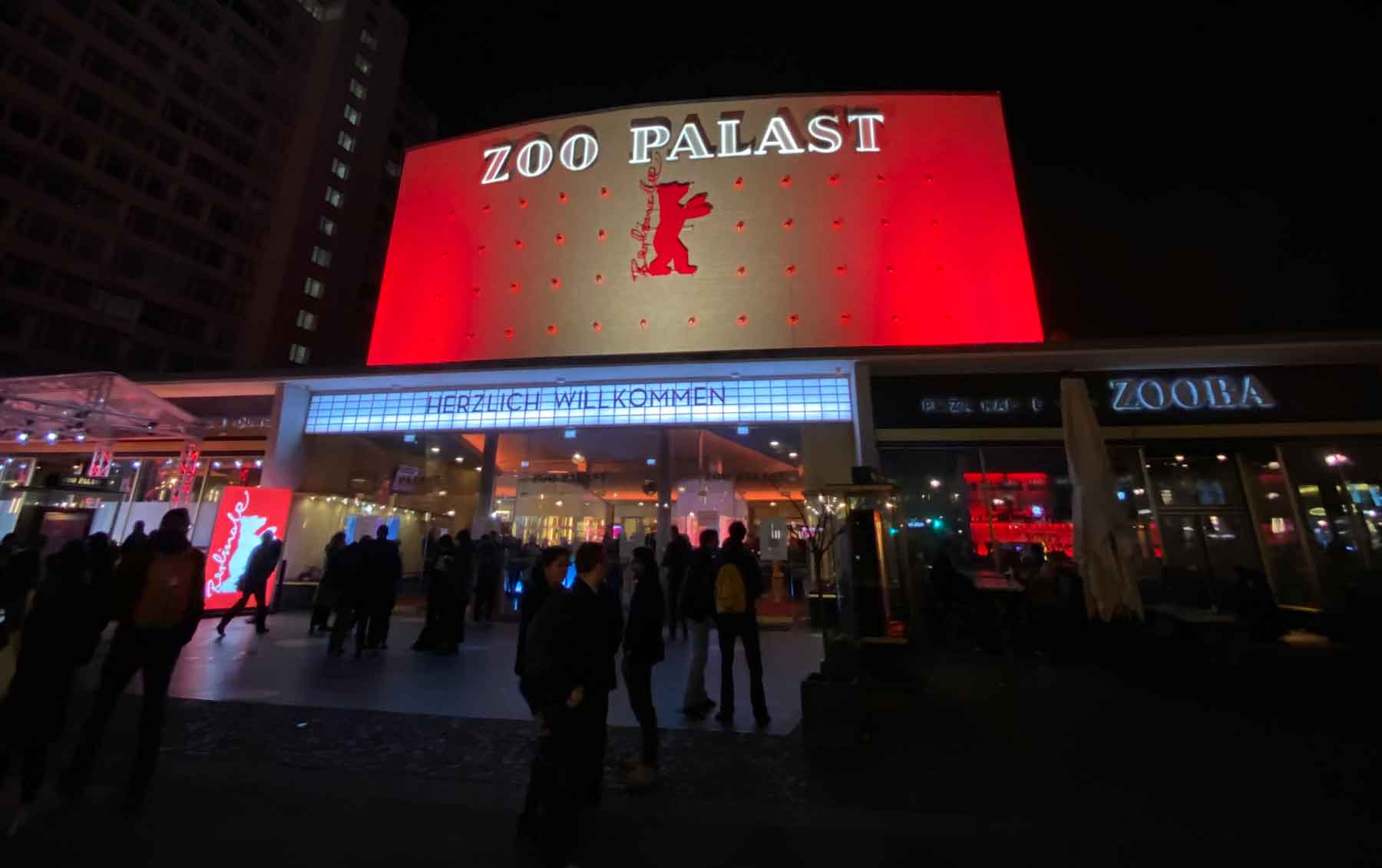 Der Zoopalast zur Eröffung der Berlinale 2024