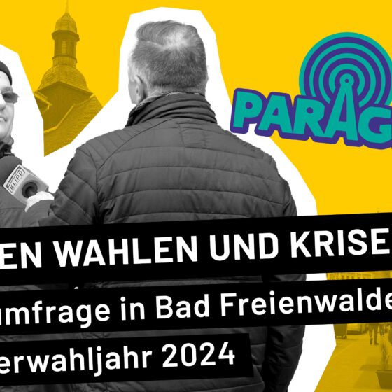 Straßenumfrage in Bad Freienwalde