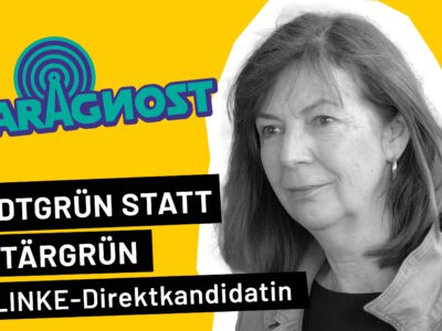 LINKE Direktkandidatin Kerstin Kaiser