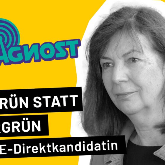 LINKE Direktkandidatin Kerstin Kaiser