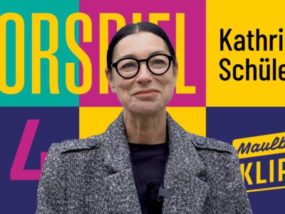 Indendantin Kathrin Schülein im VORSPIEL-Adventskalender-Interview