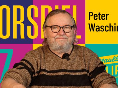 Puppenspielerlegende Peter Waschinsky im VORSPIEL-Adventskalender