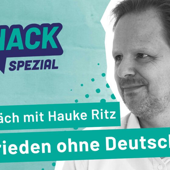 Hauke Ritz im Gespräch