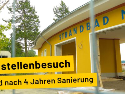 Baustelle Strandbad Müggelsee