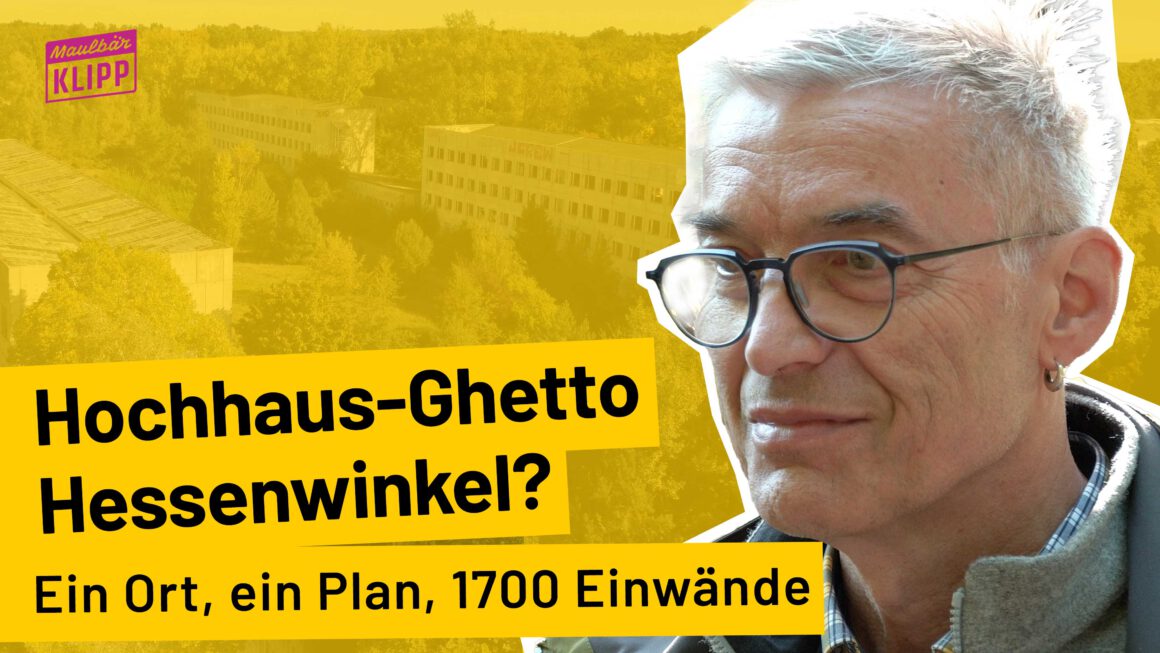 Anwohner und Politiker diskutieren die Pläne für Hochhäuser in Hessenwinkel