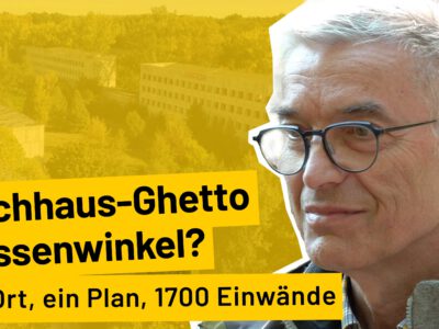 Anwohner und Politiker diskutieren die Pläne für Hochhäuser in Hessenwinkel