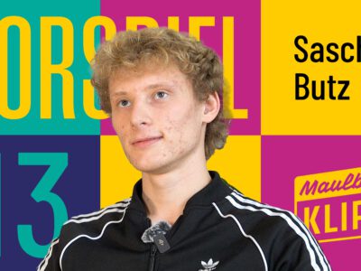 Sascha Butz im Gespräch