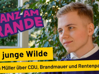 Interview mit dem JU Vorsitzenden Treptow-Köpenicks, Dustin Müller